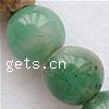 Jade africain, Rond, 4mm pouce, Environ Vendu par brin