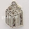 Zinc Alloy Christmas Pendants, gift shape, plated Approx 2mm 