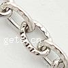 Stainless Steel Oval Chain, 316 Stainless Steel, original color 