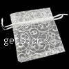 Organza Geschenk Beutel, keine, 12x17cm, 5000PCs/Tasche, verkauft von Tasche