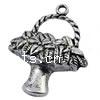 Zinc Alloy Tool Pendants, Flower Basket, plated cadmium free Approx 2mm, Approx 