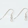 Stainless Steel Hook Earwire, 304 Stainless Steel, with loop, original color Approx 2mm 