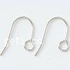 Stainless Steel Hook Earwire, 304 Stainless Steel, with loop, original color Approx 2mm 