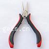 Iron Round Nose   Concave Plier, with Plastic, nickel, lead & cadmium free 