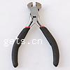 Ferronickel End Cutting Plier, with Plastic, black 