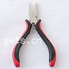 Ferronickel Flat Nose Plier, with Plastic 