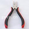 Ferronickel Flat Nose Plier, with Plastic 