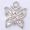 Zinc Alloy Animal Pendants, Butterfly, plated lead & nickel free Approx 1.5mm 