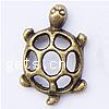 Zinc Alloy Animal Pendants, Turtle, plated lead & nickel free 