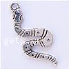 Zinc Alloy Animal Pendants, Snake, plated Approx 2mm, Approx 