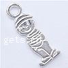 Character Shaped Zinc Alloy Pendants, Boy cadmium free Approx 2mm 