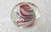 Handmade Lampwork Beads, Rondelle, 8x12mm, Sold by PC