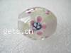 Handmade Lampwork Beads, Drum, 20mm, Sold by PC