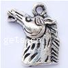 Zinc Alloy Animal Pendants, Horse, plated nickel, lead & cadmium free Approx 1.5mm 