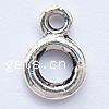 Zinc Alloy Flat Round Pendants, plated cadmium free Approx 2mm 