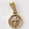 Brass Jewelry Pendants, Flat Round, plated Approx 