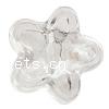 Transparent Acrylic Beads, Flower, translucent Approx 1mm, Approx 