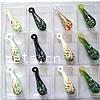 Lampwork Pendants, Teardrop, handmade, mixed colors, Box 