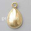 Brass Jewelry Pendants, Teardrop, plated Approx 2mm 