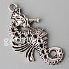 Zinc Alloy Pendant Rhinestone Setting, Seahorse, plated nickel, lead & cadmium free Approx 3mm 