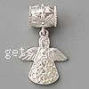 Zinc Alloy European Pendants, Angel, plated, without troll Approx 5mm 