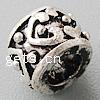 Zinc Alloy European Beads, Rondelle, plated, without troll Approx 4.5mm 