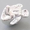 Zinklegierung European Perlen, Tier, plattiert, ohne troll, keine, 12x9x11mm, Bohrung:ca. 5mm, 1000PCs/Tasche, verkauft von Tasche