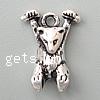 Zinc Alloy Animal Pendants, Bear, plated Approx 2mm 