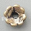 Zinc Alloy Bead Caps, Flower, plated cadmium free Approx 1.5mm 