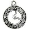 Zinc Alloy Tool Pendants, Clock, plated cadmium free Approx 2mm, Approx 