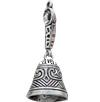 Zinc Alloy Pendant Rhinestone Setting, Bell, plated nickel, lead & cadmium free Approx 2mm 