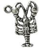 Zinc Alloy Animal Pendants, Scorpion, plated Approx 1.5mm, Approx 