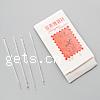 Beading Needles, Stainless Steel, original color Approx 