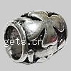 Zinc Alloy European Beads, Drum, plated, without troll Approx 4.5mm 