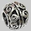 Zinc Alloy European Beads, Rondelle, plated, without troll Approx 4.5mm 