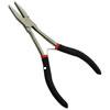 Ferronickel Flat Nose Plier, with Plastic, black, 160mm 