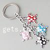 Enamel Zinc Alloy Key Chain, Animal, nickel, lead & cadmium free Inch 