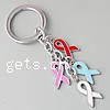 Enamel Zinc Alloy Key Chain, nickel, lead & cadmium free Inch 