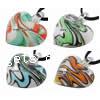 Lampwork Pendants, Heart, handmade Approx 4.5mm 