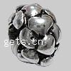 Zinc Alloy European Beads, Rondelle, plated, without troll Approx 5mm 