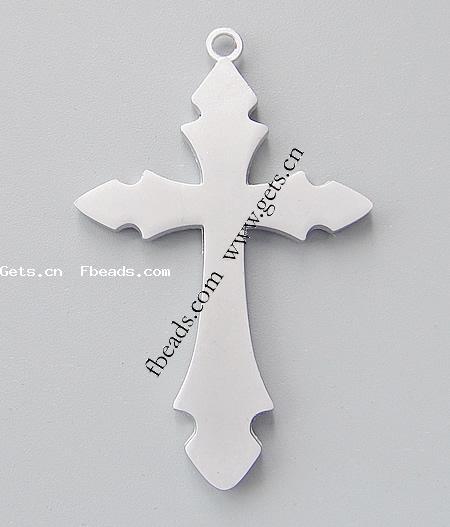 Zinc Alloy Cross Pendants, with enamel, plated, enamel, more colors for choice, 63x42x4mm, Hole:Approx 3mm, Sold By PC