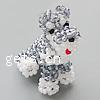 Glass Charm Jewelry Kits, Glass Seed Beads, Dog, kumihimo & handmade, approx 