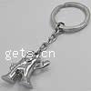 Zinc Alloy Key Chain Jewelry, Cartoon, plated .5 Inch 