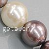 South Sea Shell Beads, Round nickel, lead & cadmium free, Grade A Approx 1mm Inch 