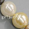 South Sea Shell Beads, Round nickel, lead & cadmium free, Grade A Approx 1mm Inch 