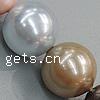 South Sea Shell Beads, Round mixed colors, nickel, lead & cadmium free, Grade A Approx 1mm Inch 