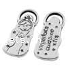 Character Shaped Zinc Alloy Pendants, Girl, plated 