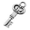 Zinc Alloy Key Pendants, plated Approx 3.5mm 