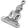 Buddhist Jewelry Pendant, Zinc Alloy, Buddha, plated Approx 2mm 