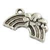 Zinc Alloy Jewelry Pendants, Rainbow, plated Approx 1.5mm 